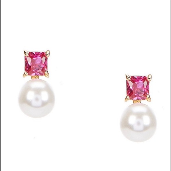 kate spade Jewelry - Kate Spade! Pearl Stud Earrings